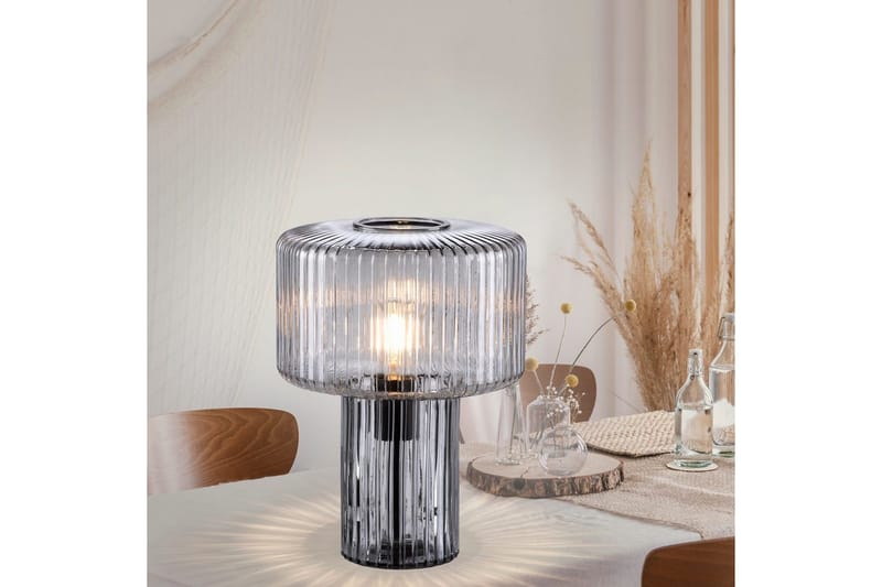 Bordlampe Fungus - Røykfarget - Belysning - Innendørsbelysning & Lamper - Nattlampe - Nattlampe bord