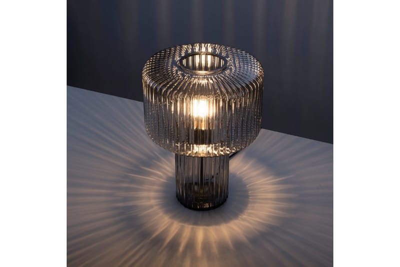 Bordlampe Fungus - Røykfarget - Belysning - Innendørsbelysning & Lamper - Nattlampe - Nattlampe bord