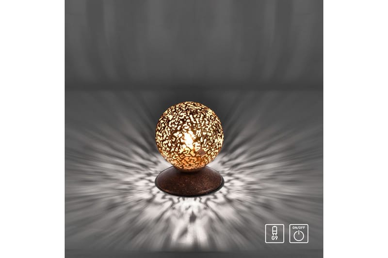 Bordlampe Greta - 10x12,5x10 cm - Belysning - Innendørsbelysning & Lamper - Nattlampe - Nattlampe bord