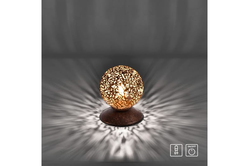 Bordlampe Greta - 10x12,5x10 cm - Belysning - Innendørsbelysning & Lamper - Nattlampe - Nattlampe bord