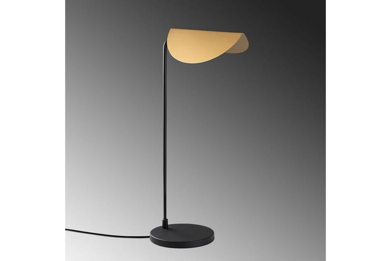 Bordlampe Hjørne Svart / Gull - Svart / Gull - Belysning - Innendørsbelysning & Lamper - Nattlampe - Nattlampe bord