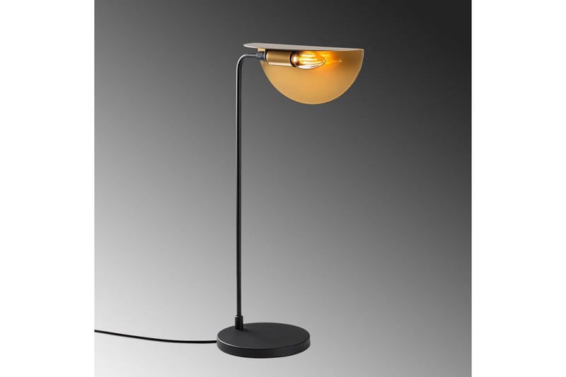 Bordlampe Hjørne Svart / Gull - Svart / Gull - Belysning - Innendørsbelysning & Lamper - Nattlampe - Nattlampe bord