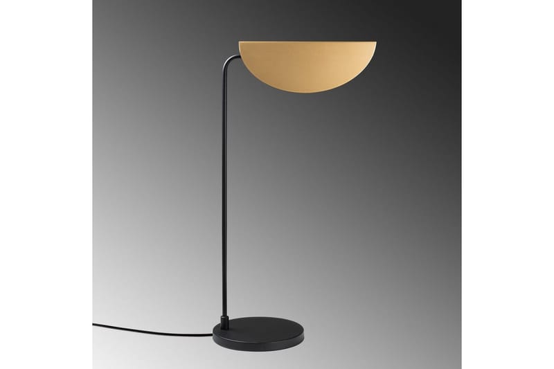 Bordlampe Hjørne Svart / Gull - Svart / Gull - Belysning - Innendørsbelysning & Lamper - Nattlampe - Nattlampe bord