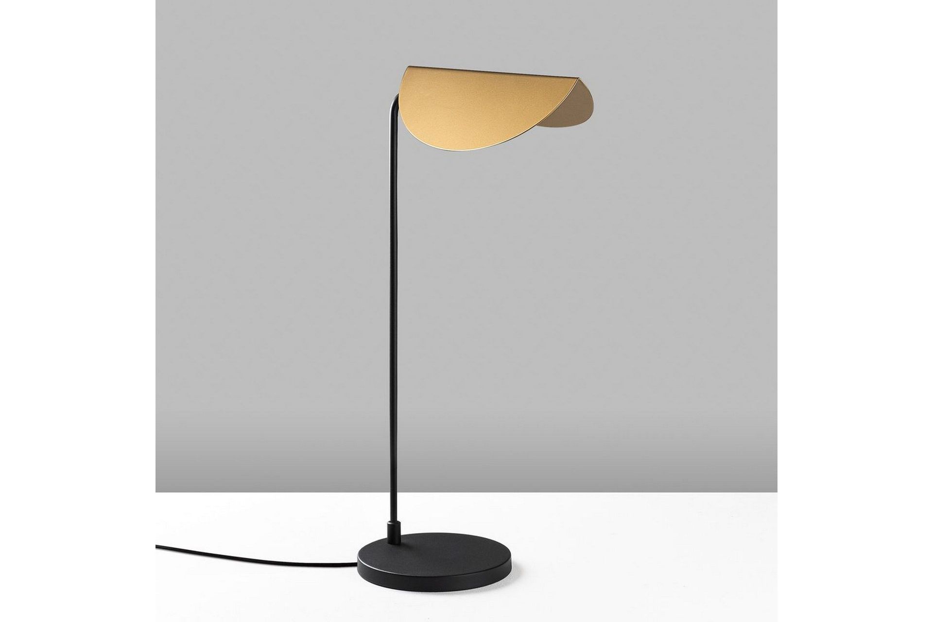 Bordlampe Hjørne Svart / Gull - Svart / Gull