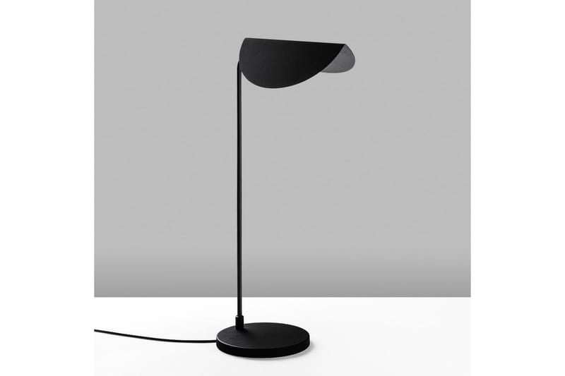 Bordlampe Hjørne Svart, Svart