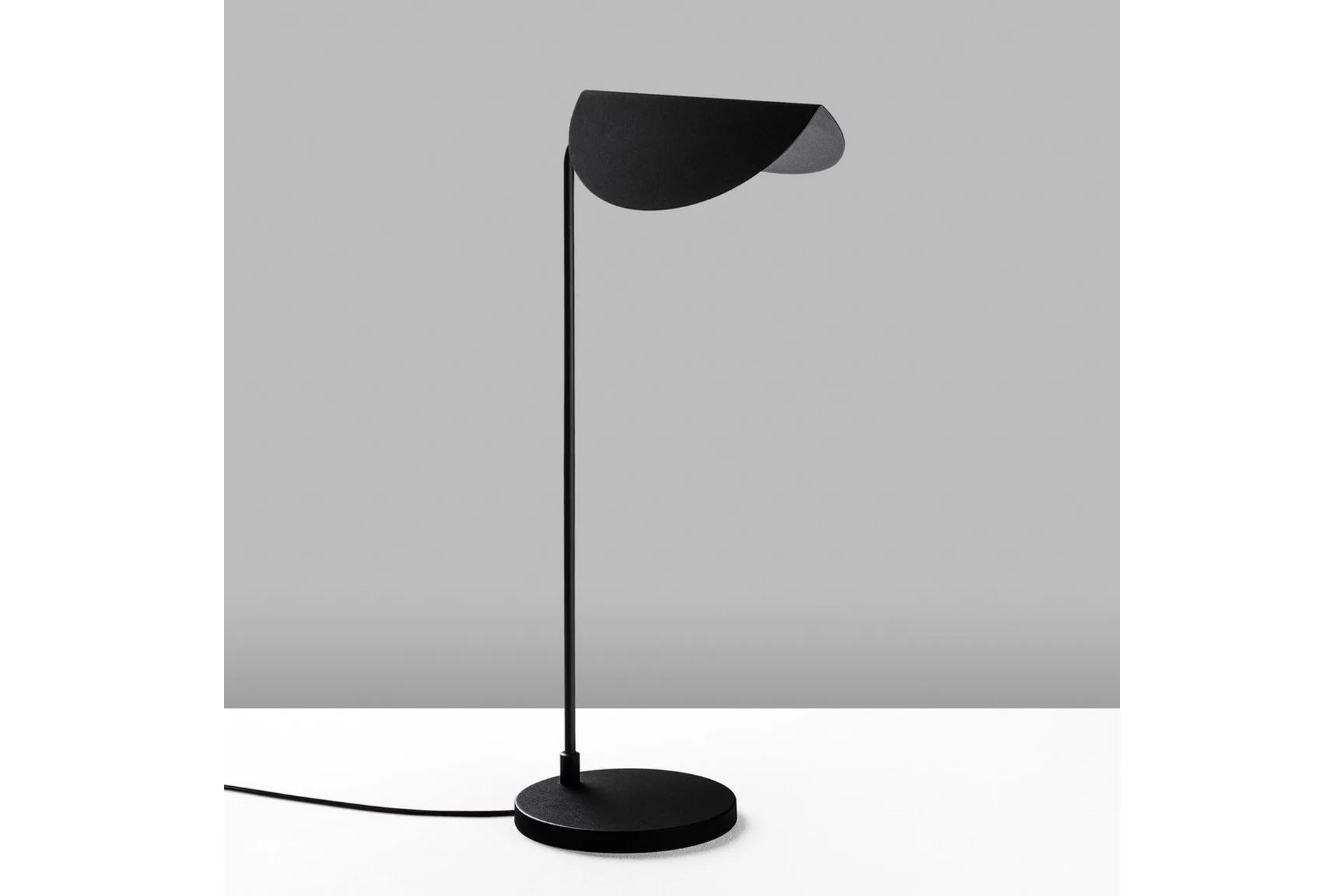 Bordlampe Hjørne Svart - Svart