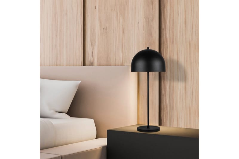 Bordlampe Kumara Svart - Svart - Belysning - Innendørsbelysning & Lamper - Nattlampe - Nattlampe bord