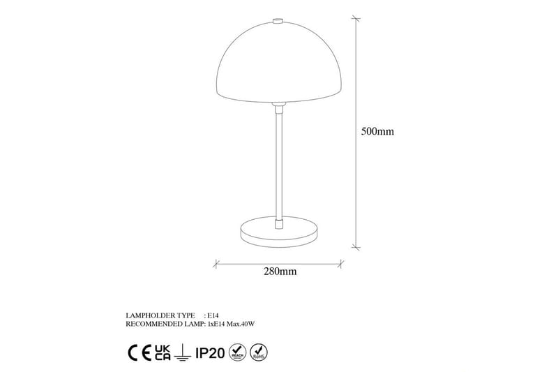 Bordlampe Masatsune Vintage - Kobber - Belysning - Innendørsbelysning & Lamper - Nattlampe - Nattlampe bord