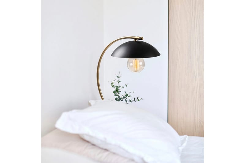 Bordlampe Mast Svart / Gull - Gull/Svart - Belysning - Innendørsbelysning & Lamper - Nattlampe - Nattlampe bord