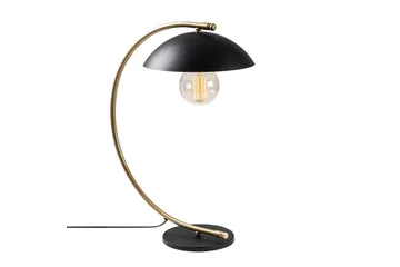 Bordlampe Mast Svart / Gull - Gull/Svart - Belysning - Innendørsbelysning & Lamper - Nattlampe - Nattlampe bord