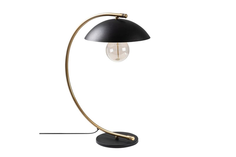 Bordlampe Mast Svart / Gull - Gull/Svart - Belysning - Innendørsbelysning & Lamper - Nattlampe - Nattlampe bord