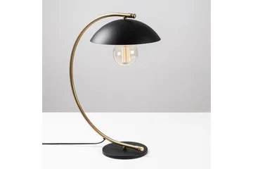 Bordlampe Mast Svart / Gull - Gull/Svart - Belysning - Innendørsbelysning & Lamper - Nattlampe - Nattlampe bord