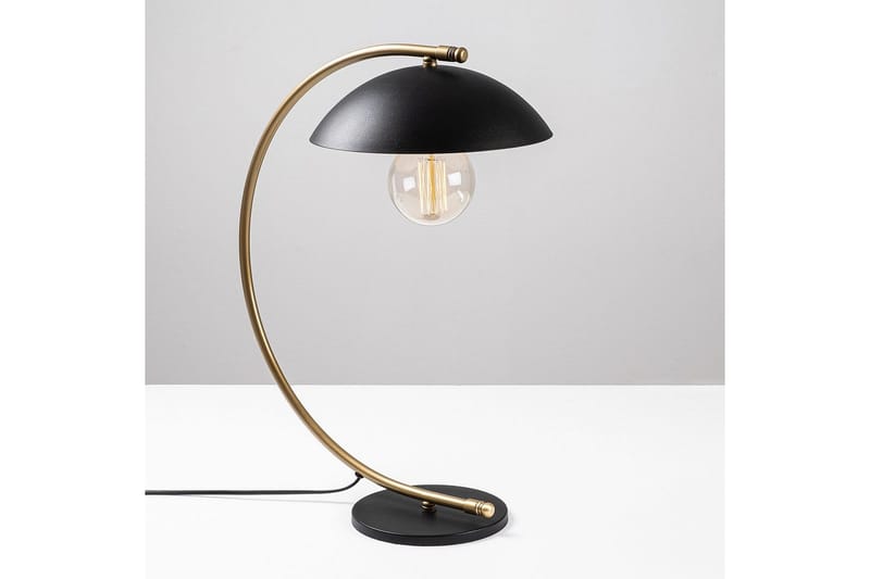 Bordlampe Mast Svart / Gull - Gull/Svart - Belysning - Innendørsbelysning & Lamper - Nattlampe - Nattlampe bord