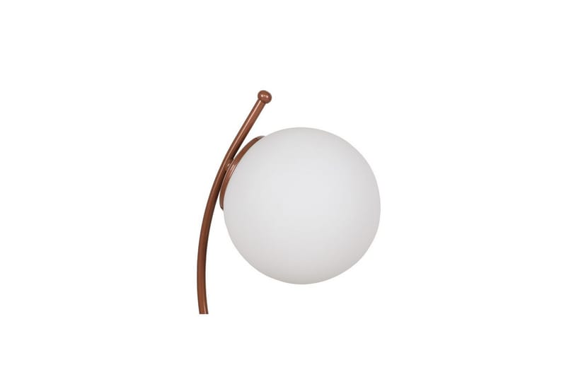 Bordlampe Melra Hvit / Kobber - Hvit / Kobber - Belysning - Innendørsbelysning & Lamper - Nattlampe - Nattlampe bord