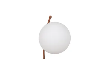 Bordlampe Melra Hvit / Kobber - Hvit / Kobber - Belysning - Innendørsbelysning & Lamper - Nattlampe - Nattlampe bord