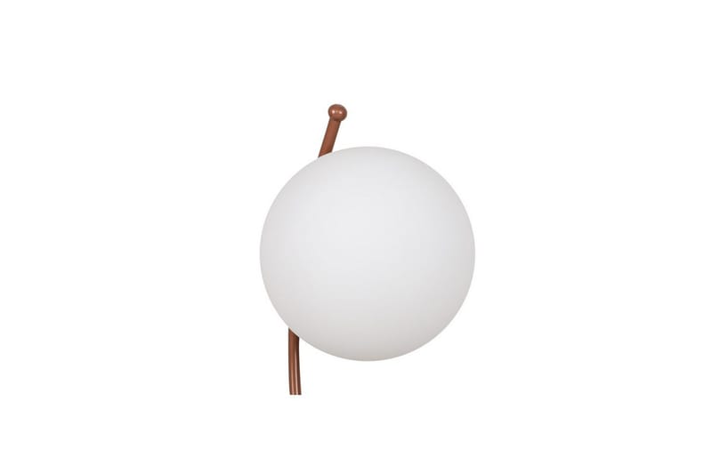 Bordlampe Melra Hvit / Kobber - Hvit / Kobber - Belysning - Innendørsbelysning & Lamper - Nattlampe - Nattlampe bord