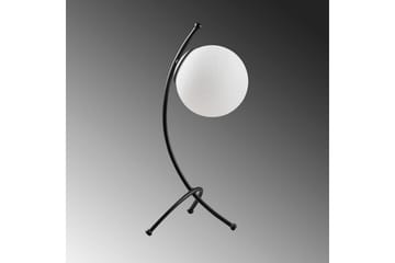 Bordlampe Melra Svart / Hvit - Svart / Hvit - Belysning - Innendørsbelysning & Lamper - Nattlampe - Nattlampe bord