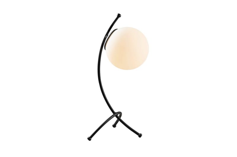 Bordlampe Melra Svart / Hvit - Svart / Hvit - Belysning - Innendørsbelysning & Lamper - Nattlampe - Nattlampe bord