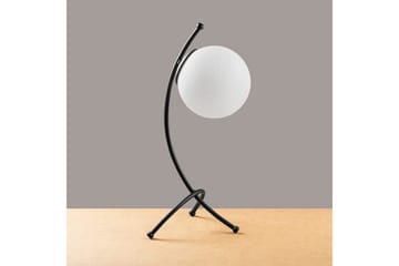 Bordlampe Melra Svart / Hvit - Svart / Hvit - Belysning - Innendørsbelysning & Lamper - Nattlampe - Nattlampe bord