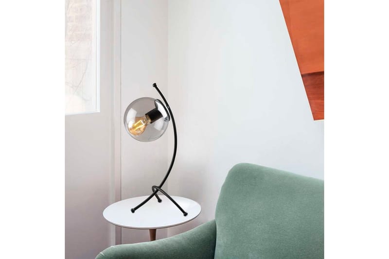 Bordlampe Melra Svart - Svart - Belysning - Innendørsbelysning & Lamper - Nattlampe - Nattlampe bord