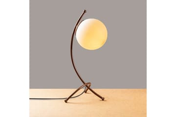 Bordlampe Melra Vintage / Hvit - Vintage / Hvit - Belysning - Innendørsbelysning & Lamper - Nattlampe - Nattlampe bord