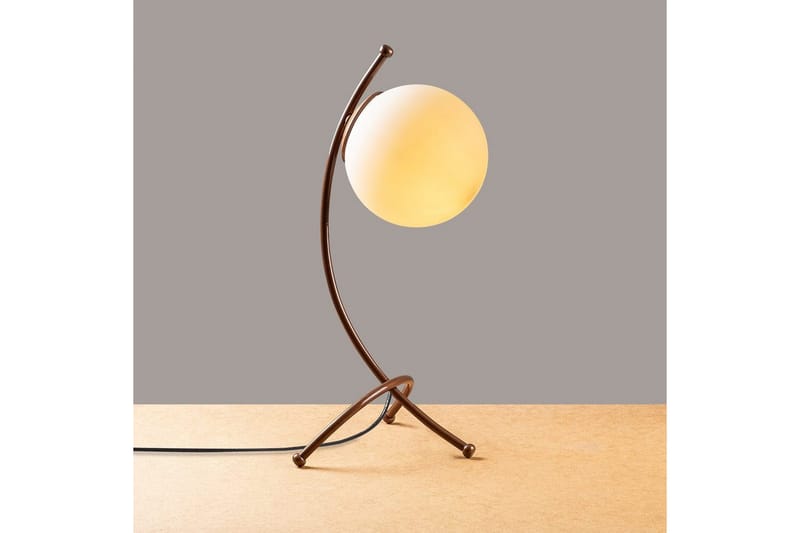 Bordlampe Melra Vintage / Hvit - Vintage / Hvit - Belysning - Innendørsbelysning & Lamper - Nattlampe - Nattlampe bord