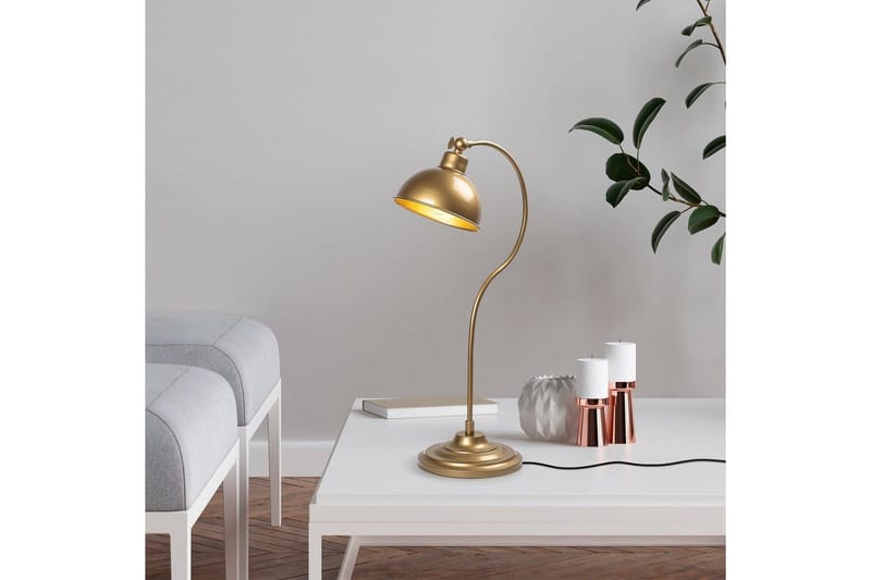 Bordlampe Moonridge Gull - Gull - Belysning - Innendørsbelysning & Lamper - Nattlampe - Nattlampe bord