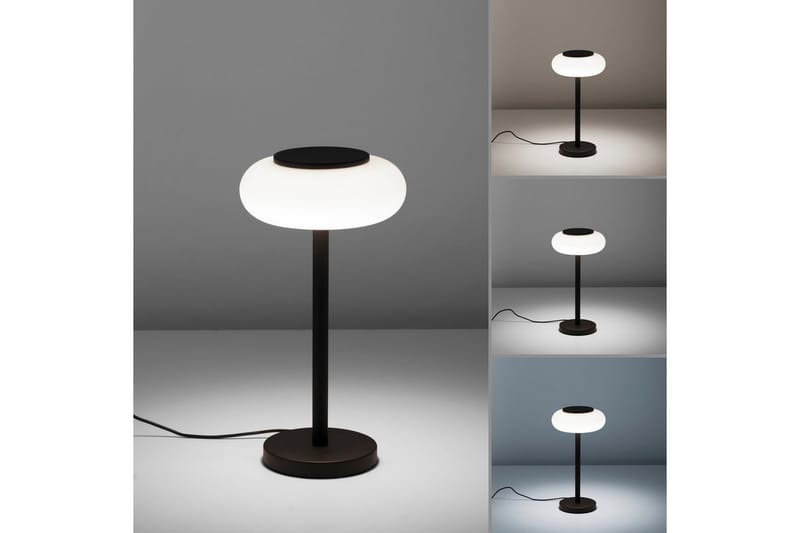 Bordlampe Q-Etienne - 20x38x20 cm - Belysning - Innendørsbelysning & Lamper - Nattlampe - Nattlampe bord