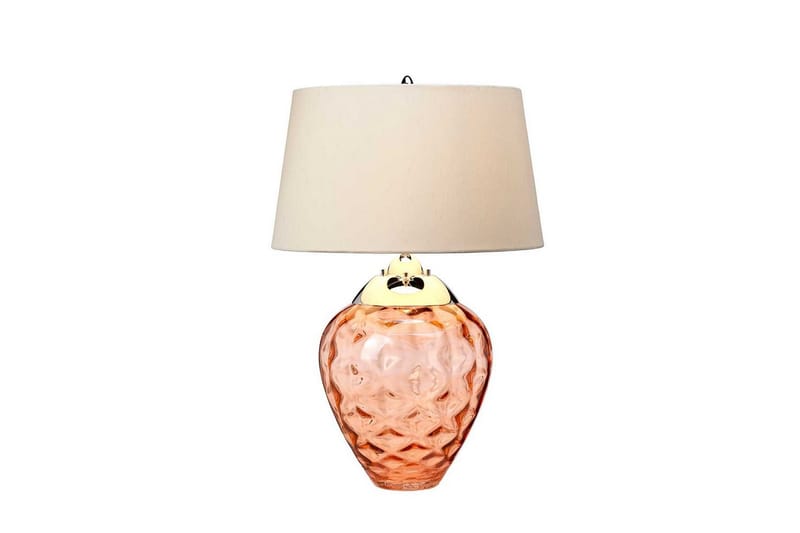 Bordlampe Quintiesse Samara Lakserosa - Lakserosa - Belysning - Innendørsbelysning & Lamper - Nattlampe - Nattlampe bord