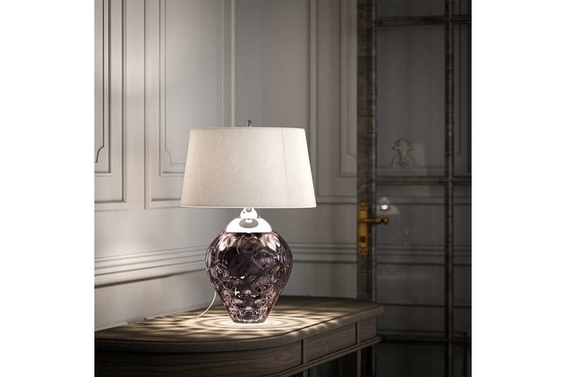 Bordlampe Quintiesse Samara Plomme - Plomme - Belysning - Innendørsbelysning & Lamper - Nattlampe - Nattlampe bord