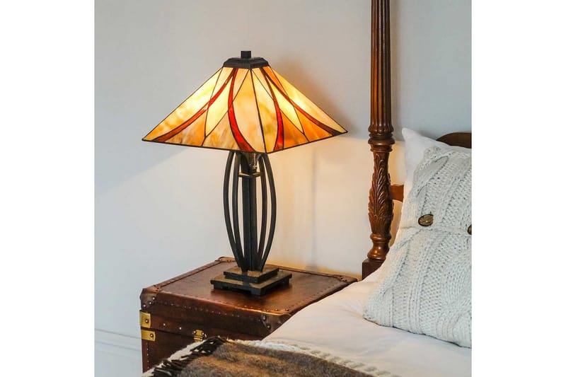 Bordlampe Quoizel Asheville - Belysning - Innendørsbelysning & Lamper - Nattlampe - Nattlampe bord