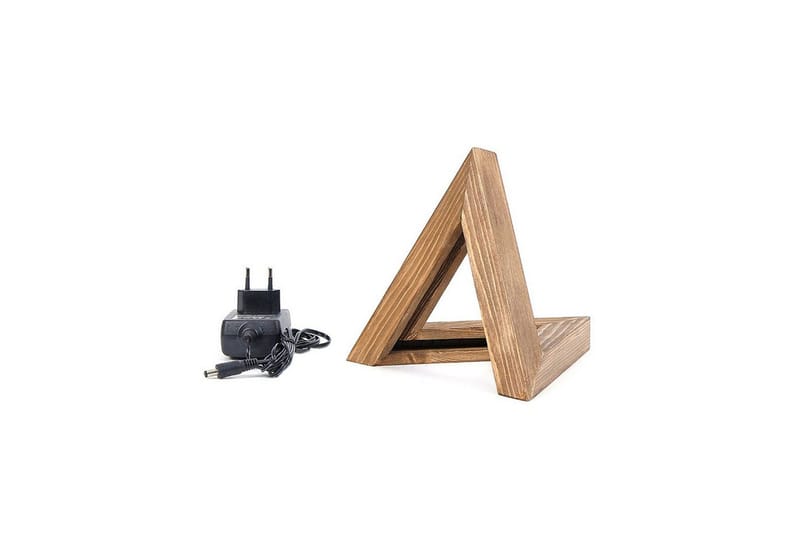 Bordlampe Quorana Brun - Brun - Belysning - Innendørsbelysning & Lamper - Nattlampe - Nattlampe bord