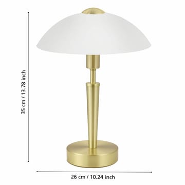 Bordlampe Solo med touch - Matt messing - Belysning - Innendørsbelysning & Lamper - Nattlampe - Nattlampe bord