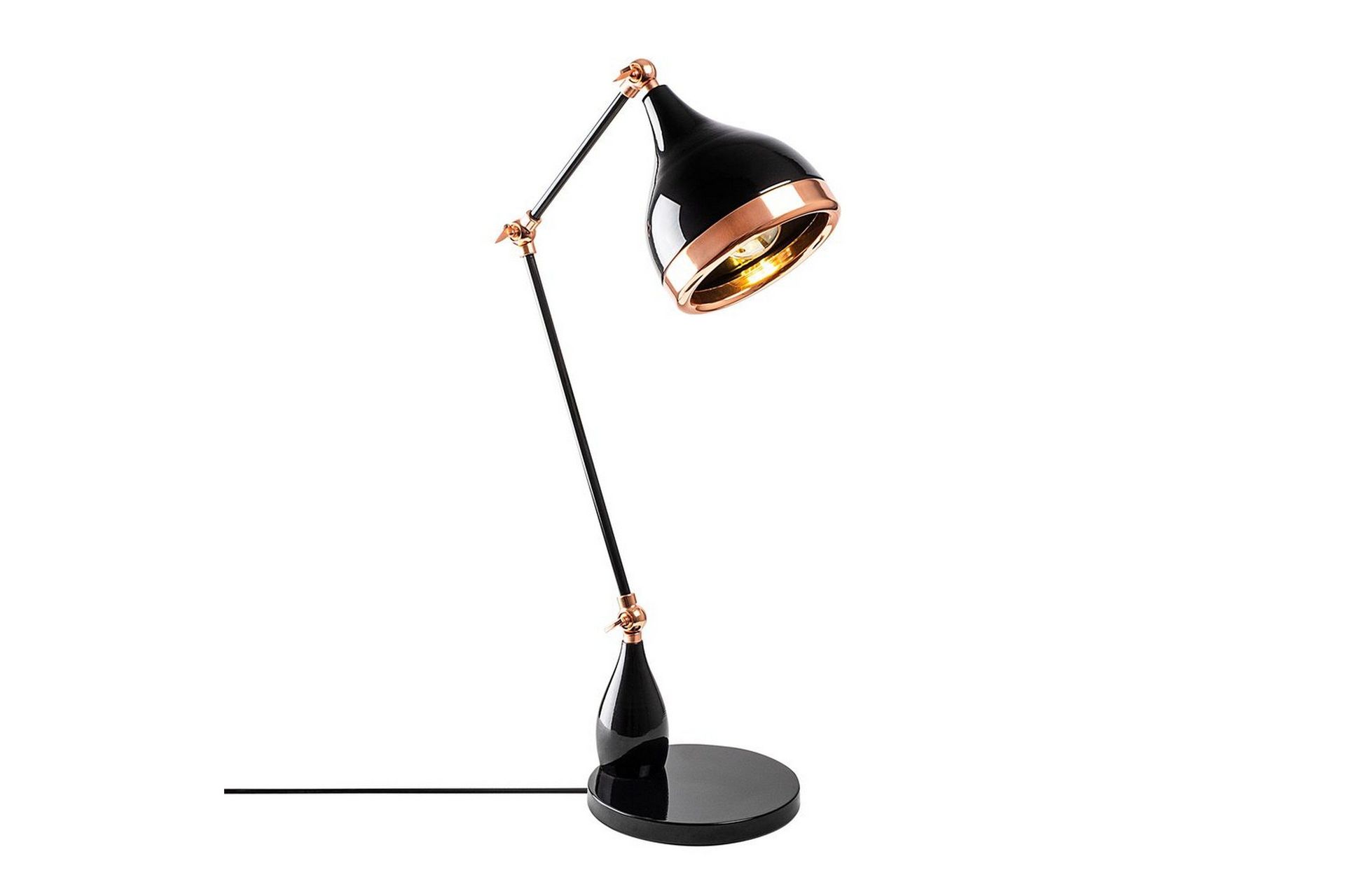 Bordlampe Sood Svart / Kobber - Bronse/Svart