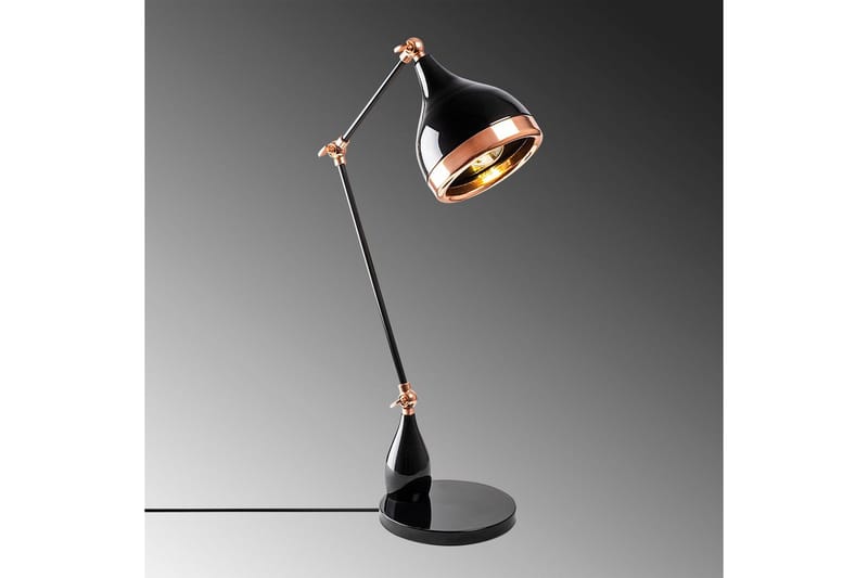 Bordlampe Sood Svart / Kobber - Bronse/Svart - Belysning - Innendørsbelysning & Lamper - Nattlampe - Nattlampe bord