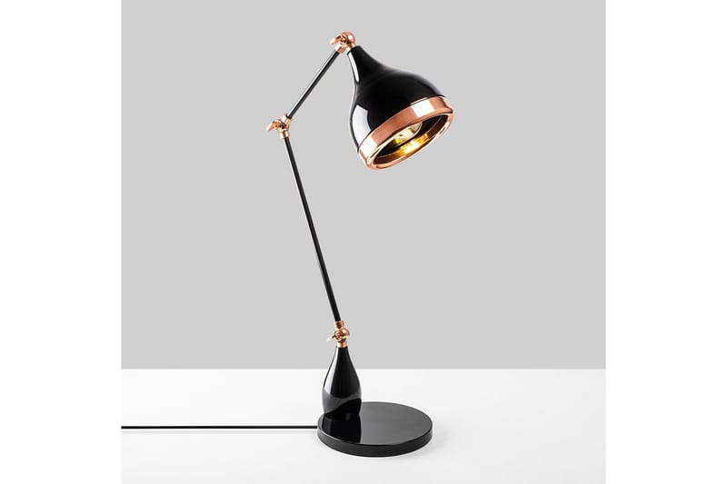 Bordlampe Sood Svart / Kobber - Bronse/Svart - Belysning - Innendørsbelysning & Lamper - Nattlampe - Nattlampe bord