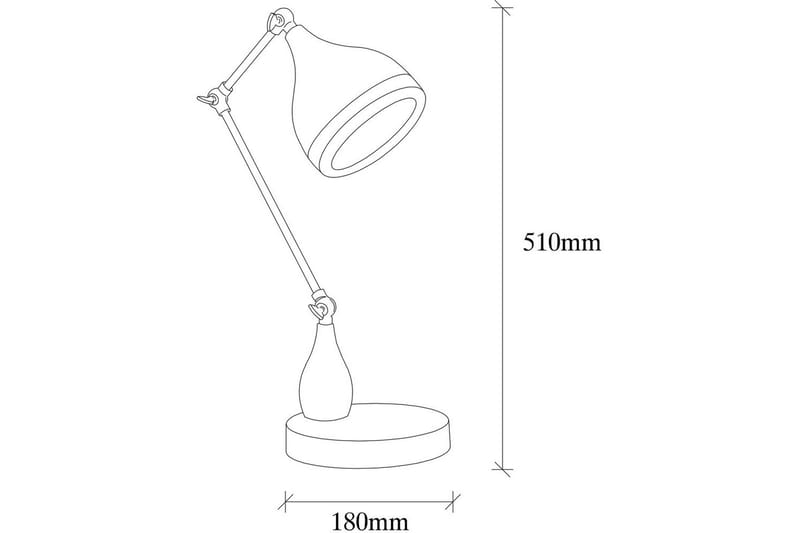Bordlampe Sood Svart / Kobber - Bronse/Svart - Belysning - Innendørsbelysning & Lamper - Nattlampe - Nattlampe bord