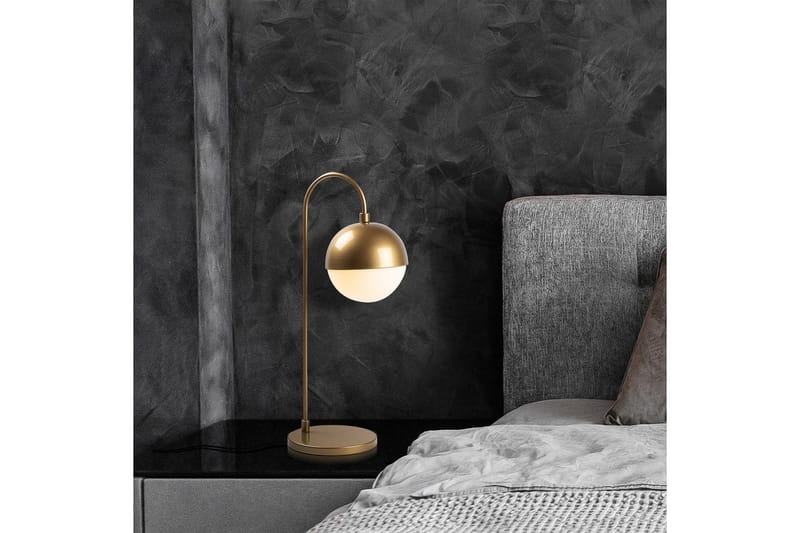 Bordlampe Soona Gull - Gull - Belysning - Innendørsbelysning & Lamper - Nattlampe - Nattlampe bord