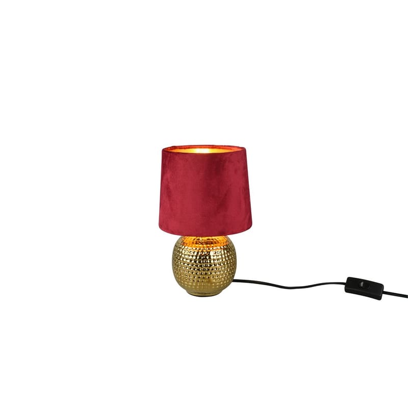 Bordlampe Sophia - Vinrød - Belysning - Innendørsbelysning & Lamper - Nattlampe - Nattlampe bord