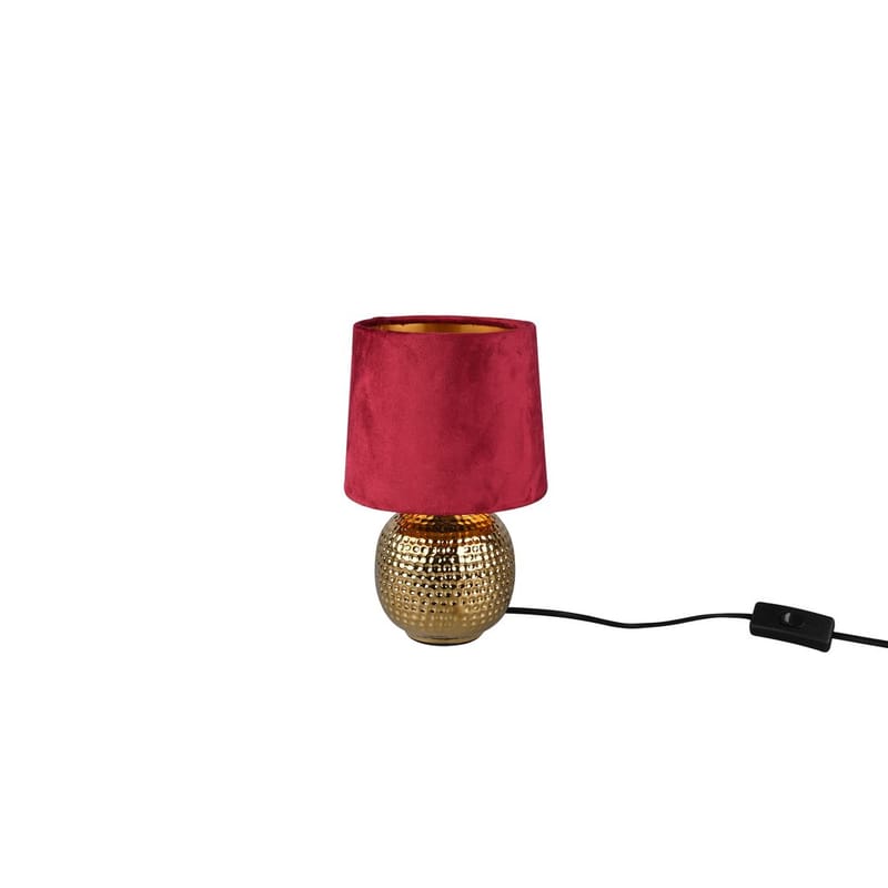 Bordlampe Sophia - Vinrød - Belysning - Innendørsbelysning & Lamper - Nattlampe - Nattlampe bord