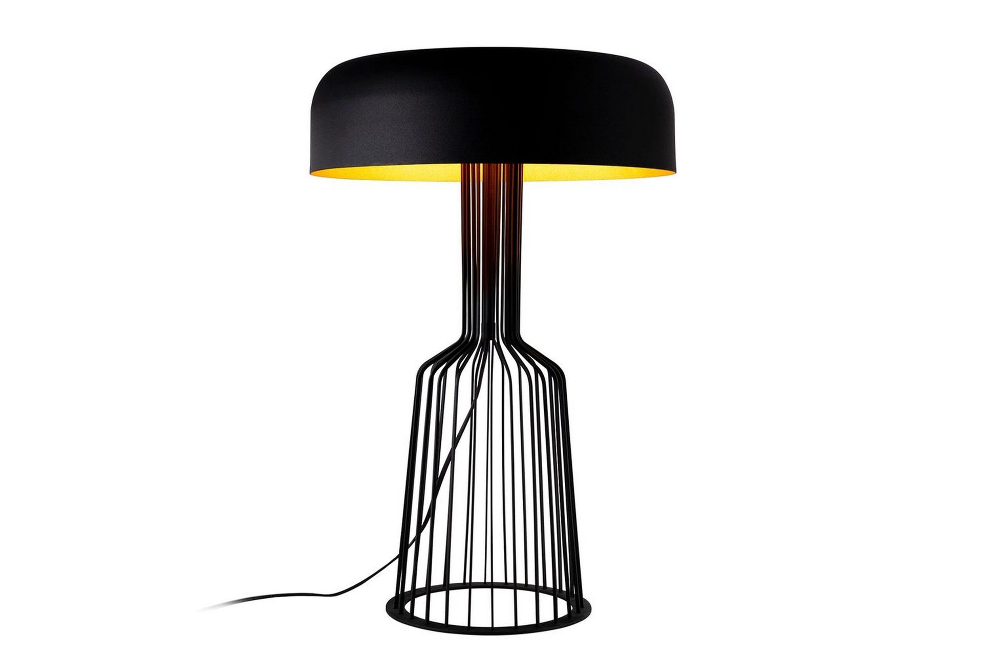 Bordlampe Sourab Embedrant Svart / Gull - Gull/Svart