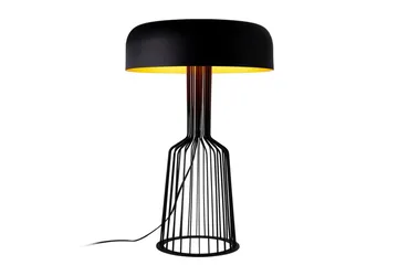 Bordlampe Sourab Embedrant Svart / Gull - Gull/Svart - Belysning - Innendørsbelysning & Lamper - Nattlampe - Nattlampe bord