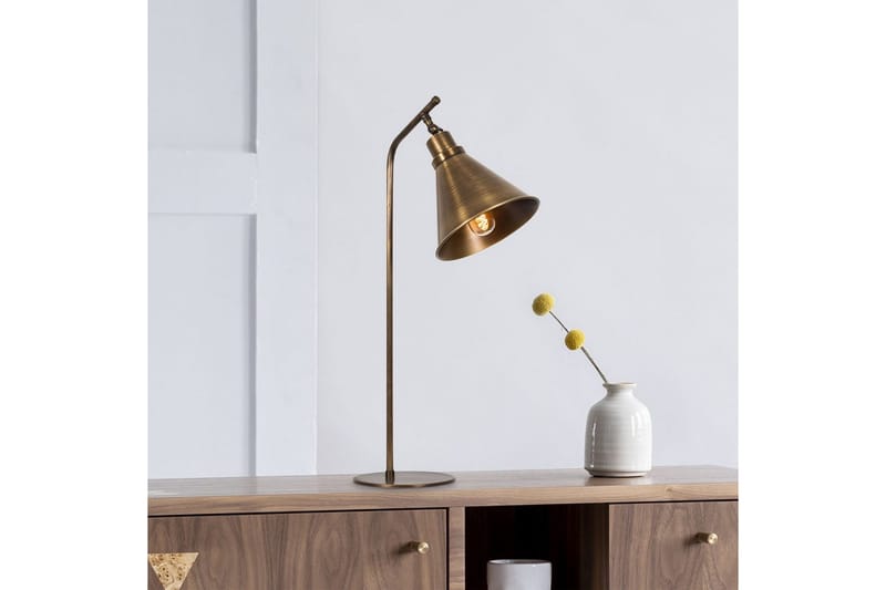 Bordlampe Sugana Flix Vintage - Kobber - Belysning - Innendørsbelysning & Lamper - Nattlampe - Nattlampe bord