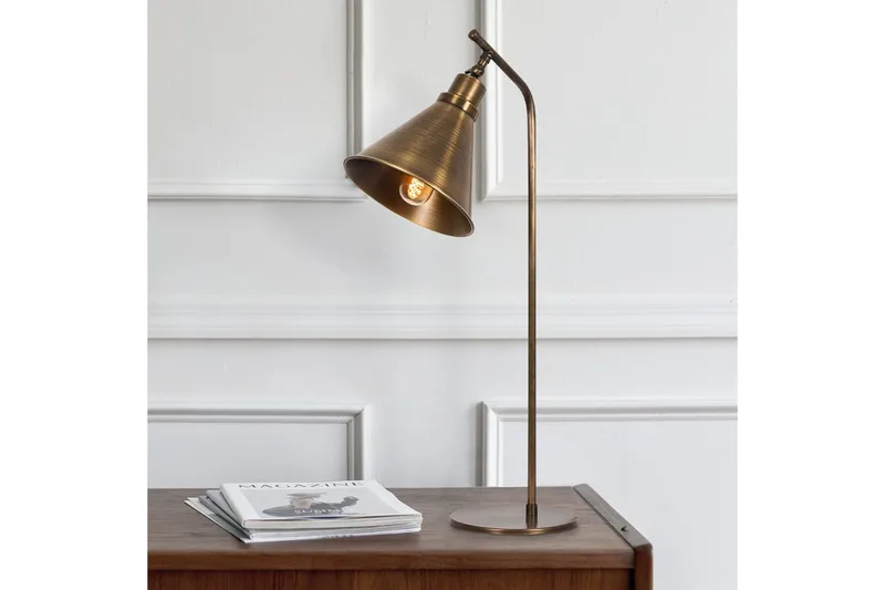 Bordlampe Sugana Flix Vintage - Kobber - Belysning - Innendørsbelysning & Lamper - Nattlampe - Nattlampe bord