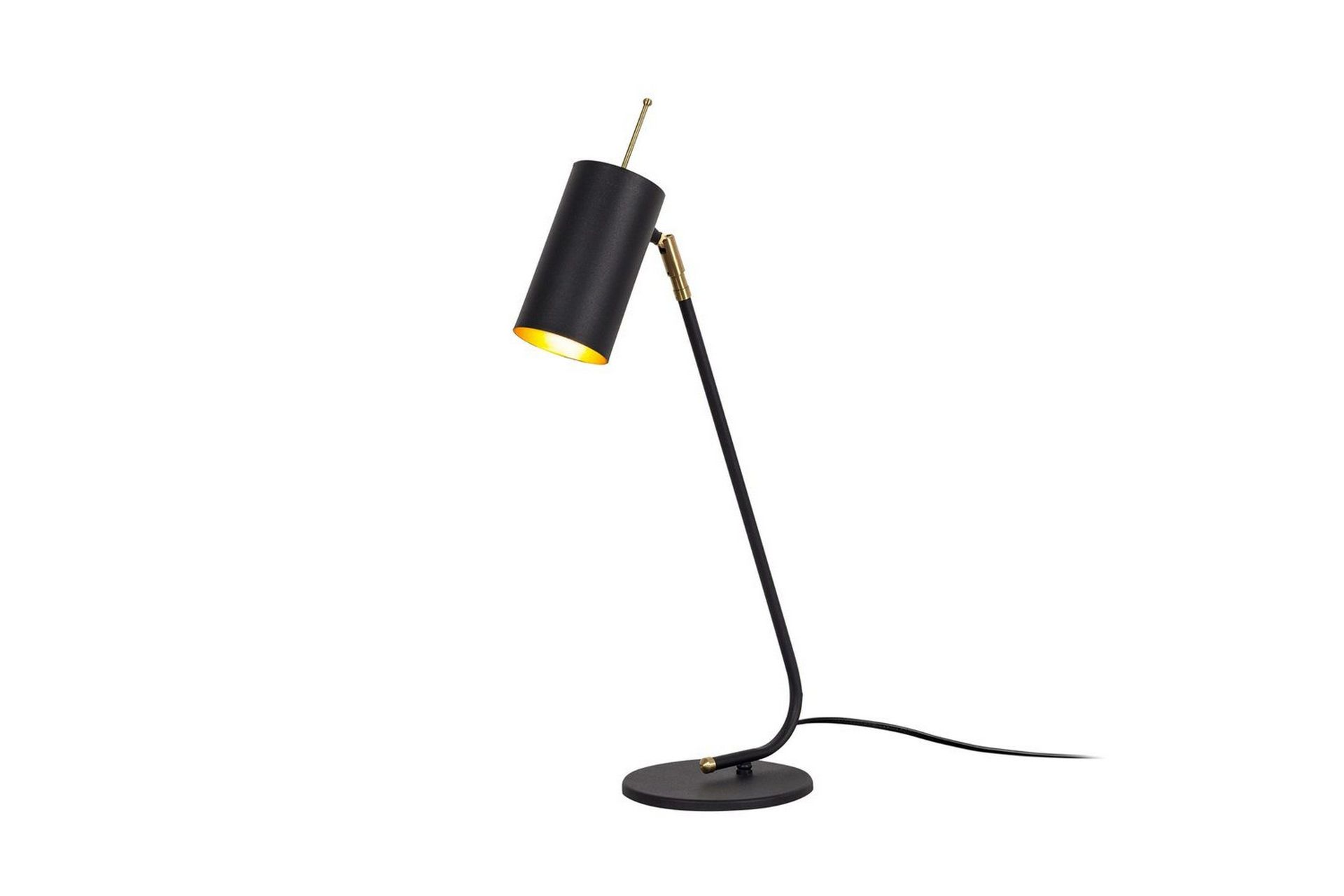 Bordlampe Sugana Glim Svart / Gull - Gull/Svart