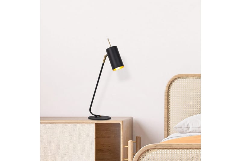 Bordlampe Sugana Glim Svart / Gull - Gull/Svart - Belysning - Innendørsbelysning & Lamper - Nattlampe - Nattlampe bord