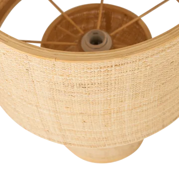Bordlampe Syro 42 cm - Natur - Belysning - Innendørsbelysning & Lamper - Nattlampe - Nattlampe bord