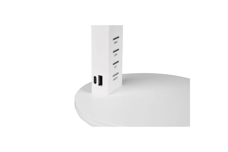 Bordlampe TRIO Ava Matt hvit - Matt hvit - Belysning - Innendørsbelysning & Lamper - Nattlampe - Nattlampe bord