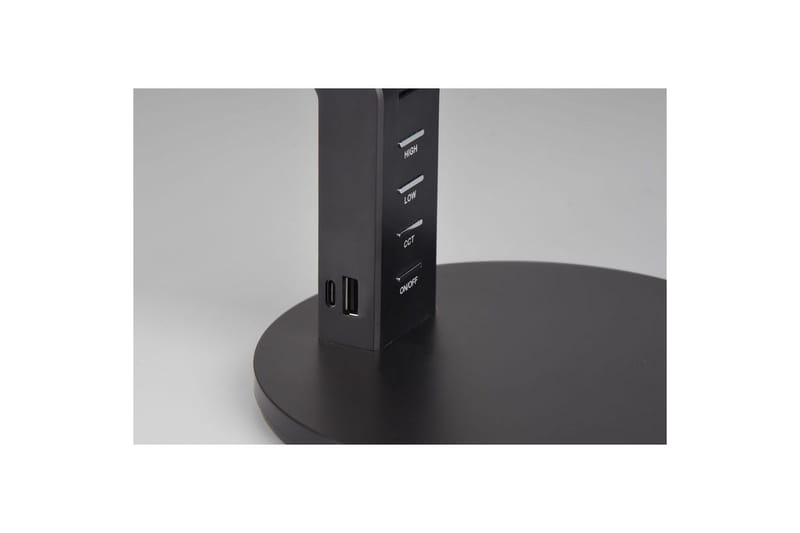 Bordlampe TRIO Ava Matt svart - Matt svart - Belysning - Innendørsbelysning & Lamper - Nattlampe - Nattlampe bord