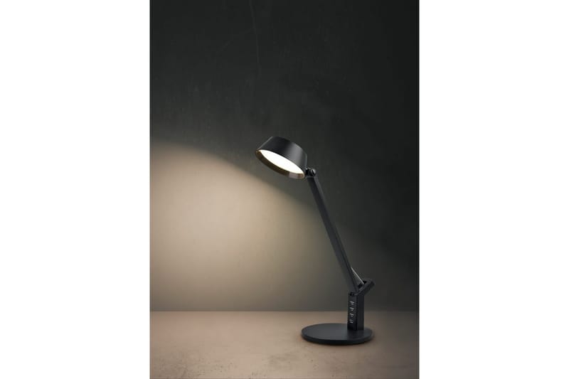 Bordlampe TRIO Ava Matt svart - Matt svart - Belysning - Innendørsbelysning & Lamper - Nattlampe - Nattlampe bord